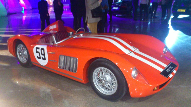 Illustration for article titled VW Group cars at corporate event (with Skoda racecar)